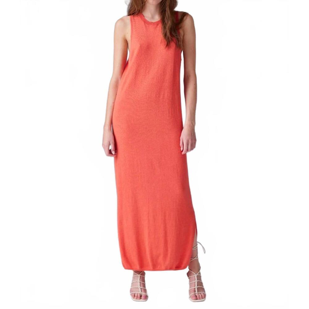 NEW COLORUSH dana floaty tank dress in sangria